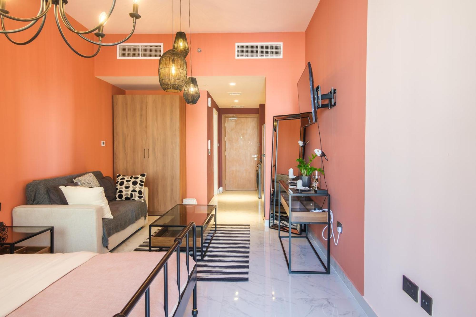 Poolside Charm Appartement Abu Dhabi Buitenkant foto